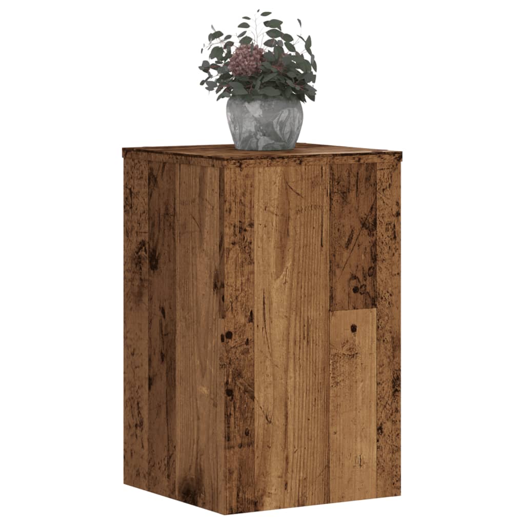 vidaXL Suporturi de plante 2 buc lemn vechi 30x30x50cm lemn prelucrat vidaXL Suporturi de plante 2 buc lemn vechi 30x30x50cm lemn prelucrat