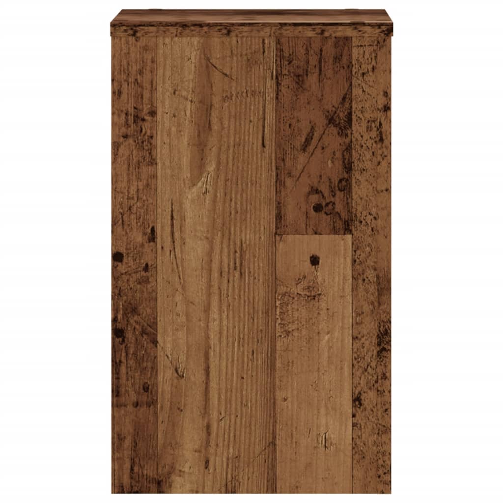 vidaXL Suporturi de plante 2 buc lemn vechi 30x30x50cm lemn prelucrat vidaXL Suporturi de plante 2 buc lemn vechi 30x30x50cm lemn prelucrat