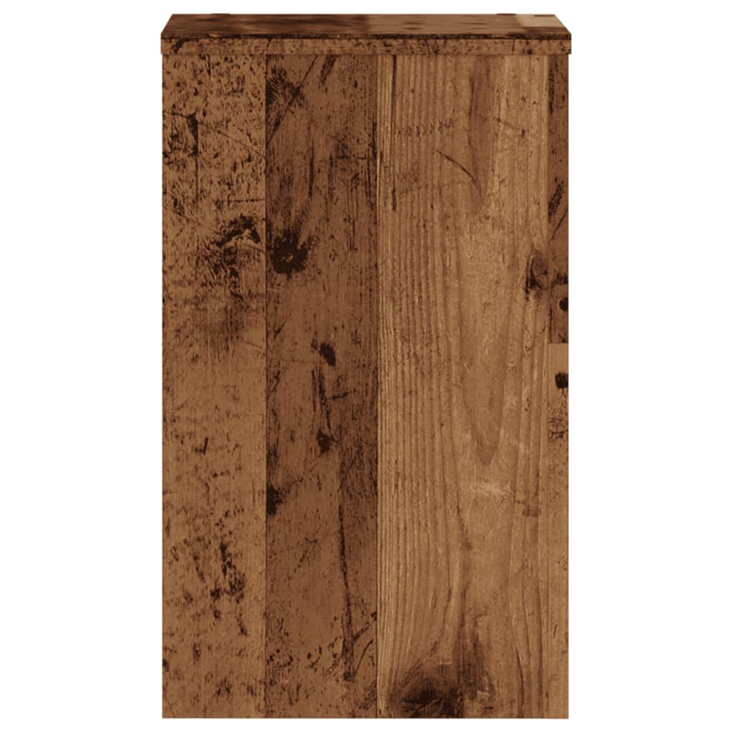 vidaXL Suporturi de plante 2 buc lemn vechi 30x30x50cm lemn prelucrat vidaXL Suporturi de plante 2 buc lemn vechi 30x30x50cm lemn prelucrat