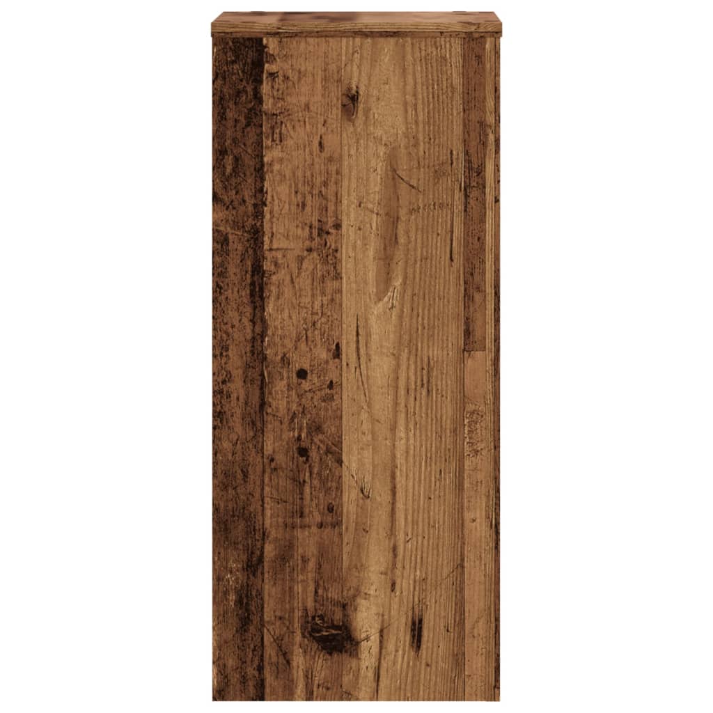 vidaXL Suporturi de plante 2 buc. lemn vechi 30x30x70cm lemn prelucrat vidaXL Suporturi de plante 2 buc. lemn vechi 30x30x70cm lemn prelucrat