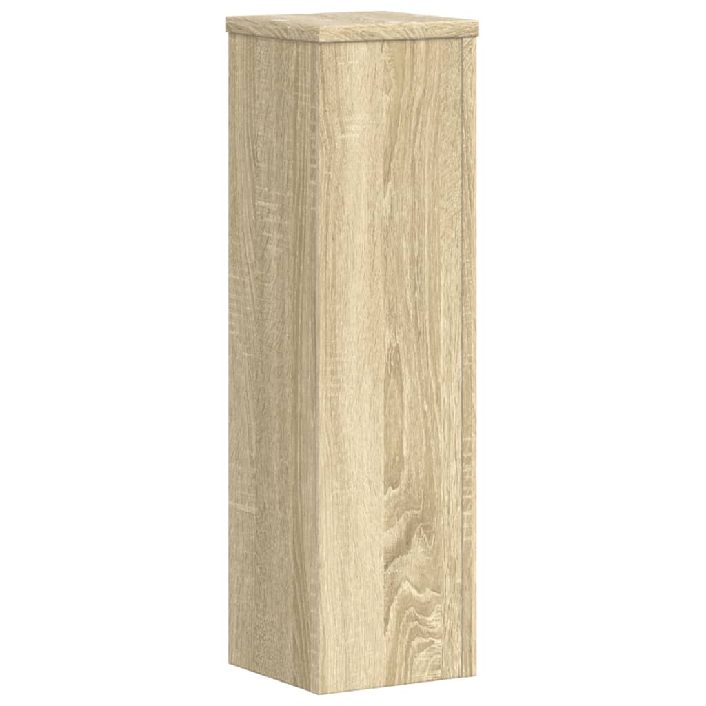 vidaXL Suporturi de plante, 2 buc., stejar sonoma, 17x17x60 cm vidaXL Suporturi de plante, 2 buc., stejar sonoma, 17x17x60 cm