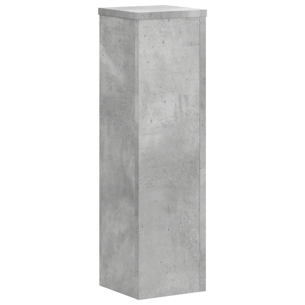vidaXL Suport de plante, 2 buc., gri beton, 17x17x60 cm lemn prelucrat vidaXL Suport de plante, 2 buc., gri beton, 17x17x60 cm lemn prelucrat