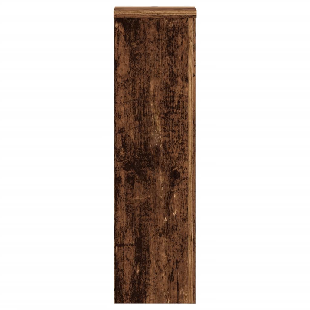 vidaXL Suporturi de plante 2 buc. lemn vechi 17x17x60cm lemn prelucrat vidaXL Suporturi de plante 2 buc. lemn vechi 17x17x60cm lemn prelucrat