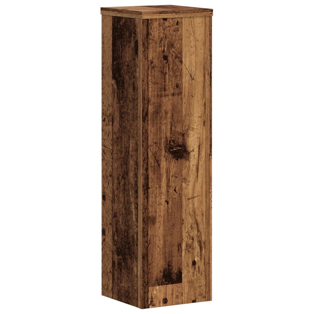 vidaXL Suporturi de plante 2 buc. lemn vechi 17x17x60cm lemn prelucrat vidaXL Suporturi de plante 2 buc. lemn vechi 17x17x60cm lemn prelucrat