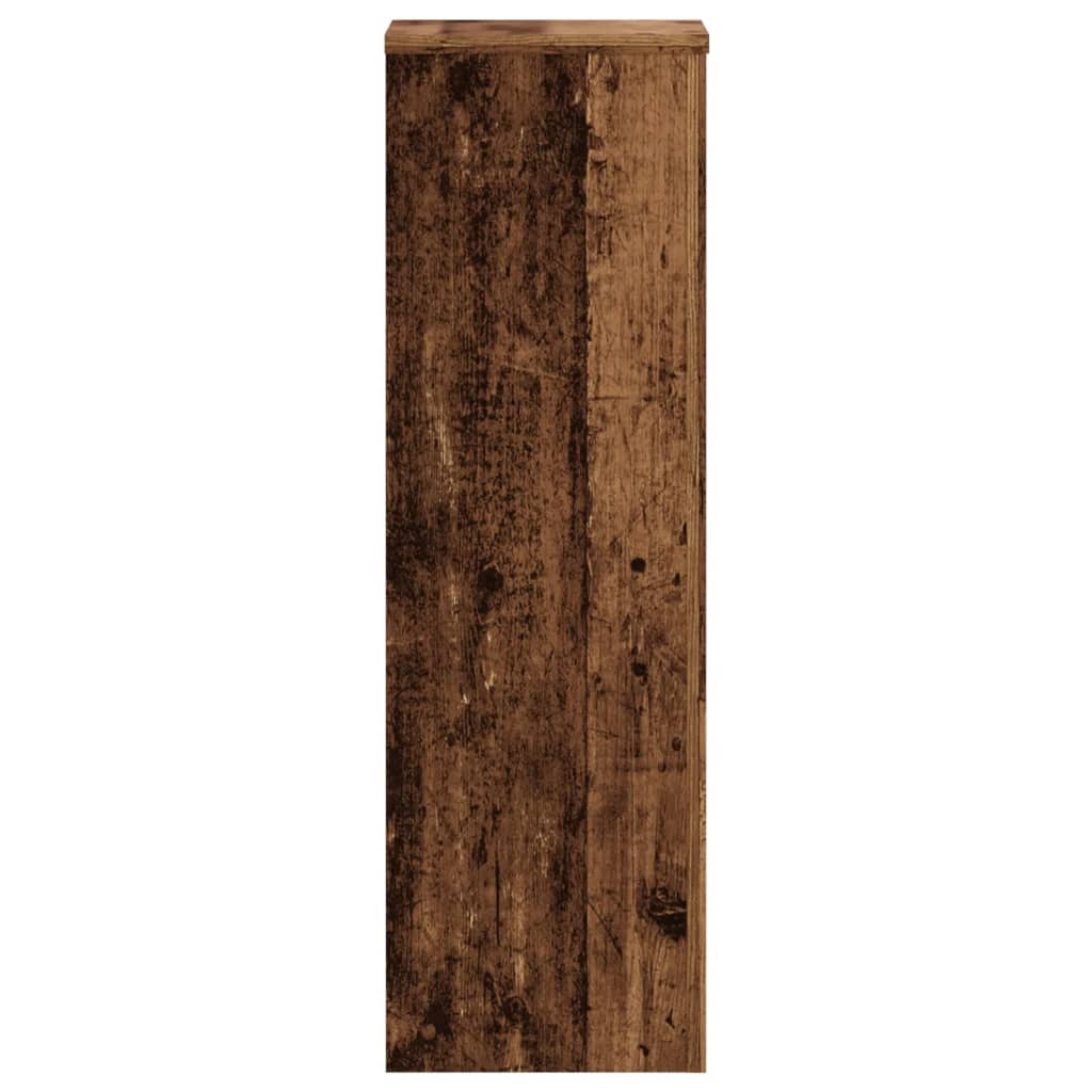 vidaXL Suporturi de plante 2 buc. lemn vechi 25x25x80cm lemn prelucrat vidaXL Suporturi de plante 2 buc. lemn vechi 25x25x80cm lemn prelucrat