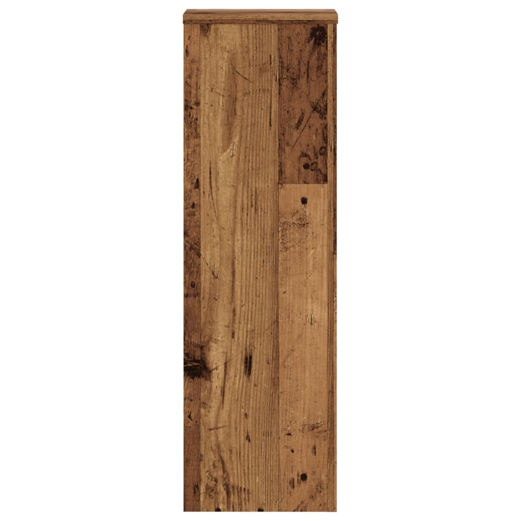 vidaXL Suporturi de plante 2 buc. lemn vechi 25x25x80cm lemn prelucrat vidaXL Suporturi de plante 2 buc. lemn vechi 25x25x80cm lemn prelucrat