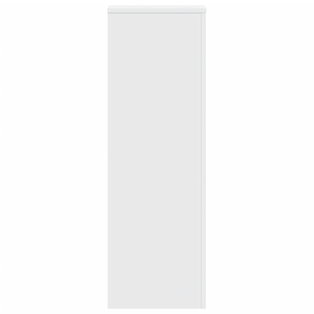 vidaXL Suport de plante, alb, 33x33x100 cm, lemn prelucrat vidaXL Suport de plante, alb, 33x33x100 cm, lemn prelucrat