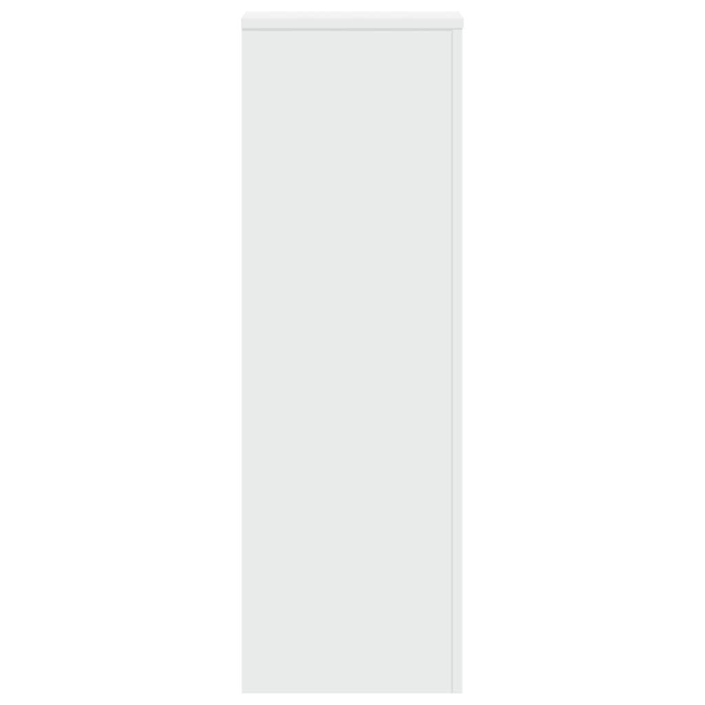vidaXL Suport de plante, alb, 33x33x100 cm, lemn prelucrat vidaXL Suport de plante, alb, 33x33x100 cm, lemn prelucrat