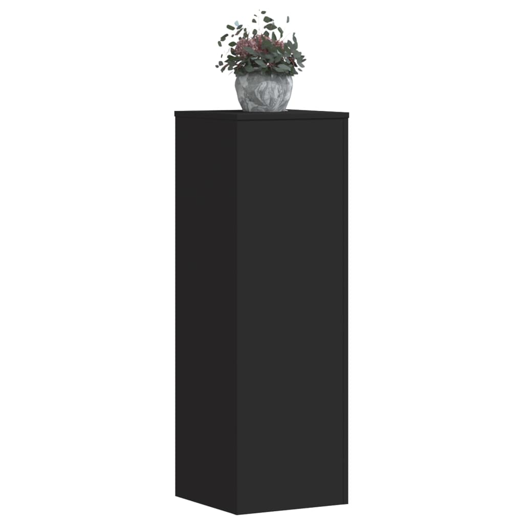 vidaXL Suport de plante, negru, 33x33x100 cm, lemn prelucrat vidaXL Suport de plante, negru, 33x33x100 cm, lemn prelucrat