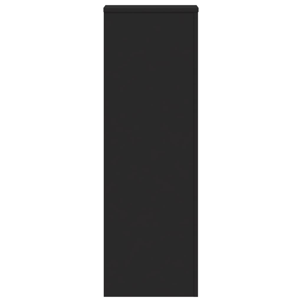vidaXL Suport de plante, negru, 33x33x100 cm, lemn prelucrat vidaXL Suport de plante, negru, 33x33x100 cm, lemn prelucrat