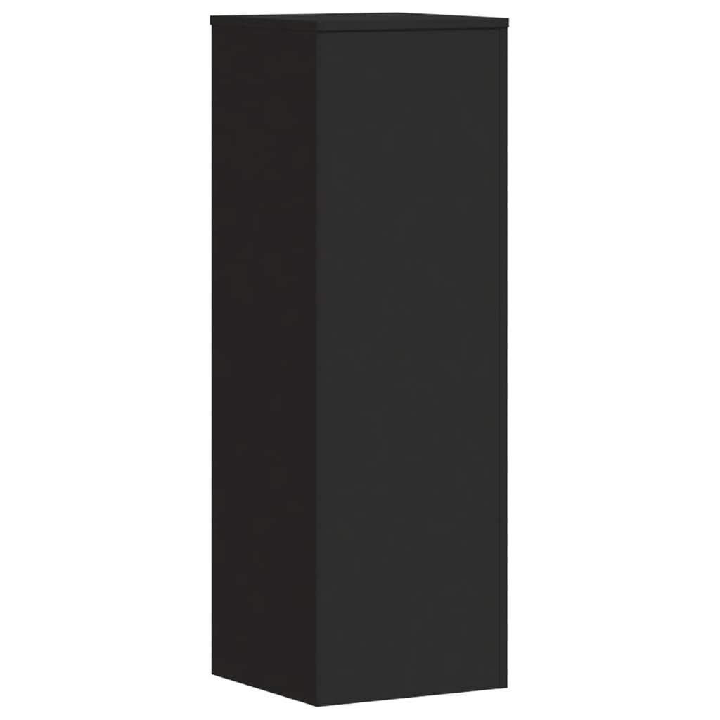 vidaXL Suport de plante, negru, 33x33x100 cm, lemn prelucrat vidaXL Suport de plante, negru, 33x33x100 cm, lemn prelucrat