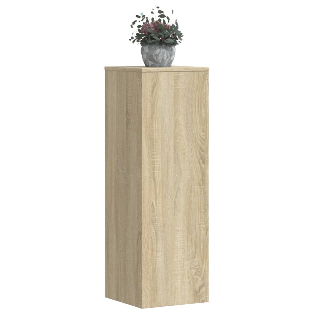 vidaXL Suport de plante, stejar sonoma, 33x33x100 cm, lemn prelucrat vidaXL Suport de plante, stejar sonoma, 33x33x100 cm, lemn prelucrat