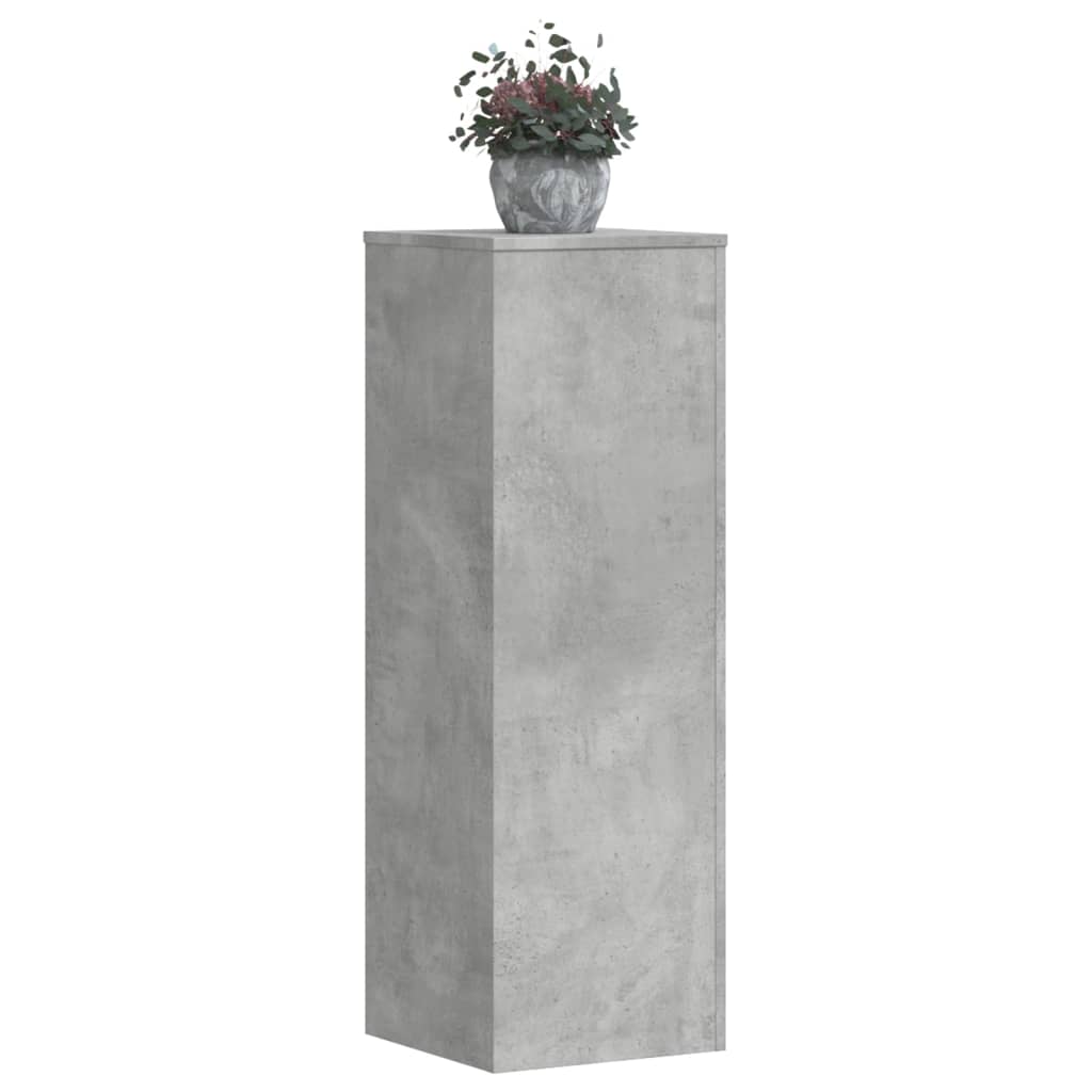 vidaXL Suport de plante, gri beton, 33x33x100 cm, lemn prelucrat vidaXL Suport de plante, gri beton, 33x33x100 cm, lemn prelucrat