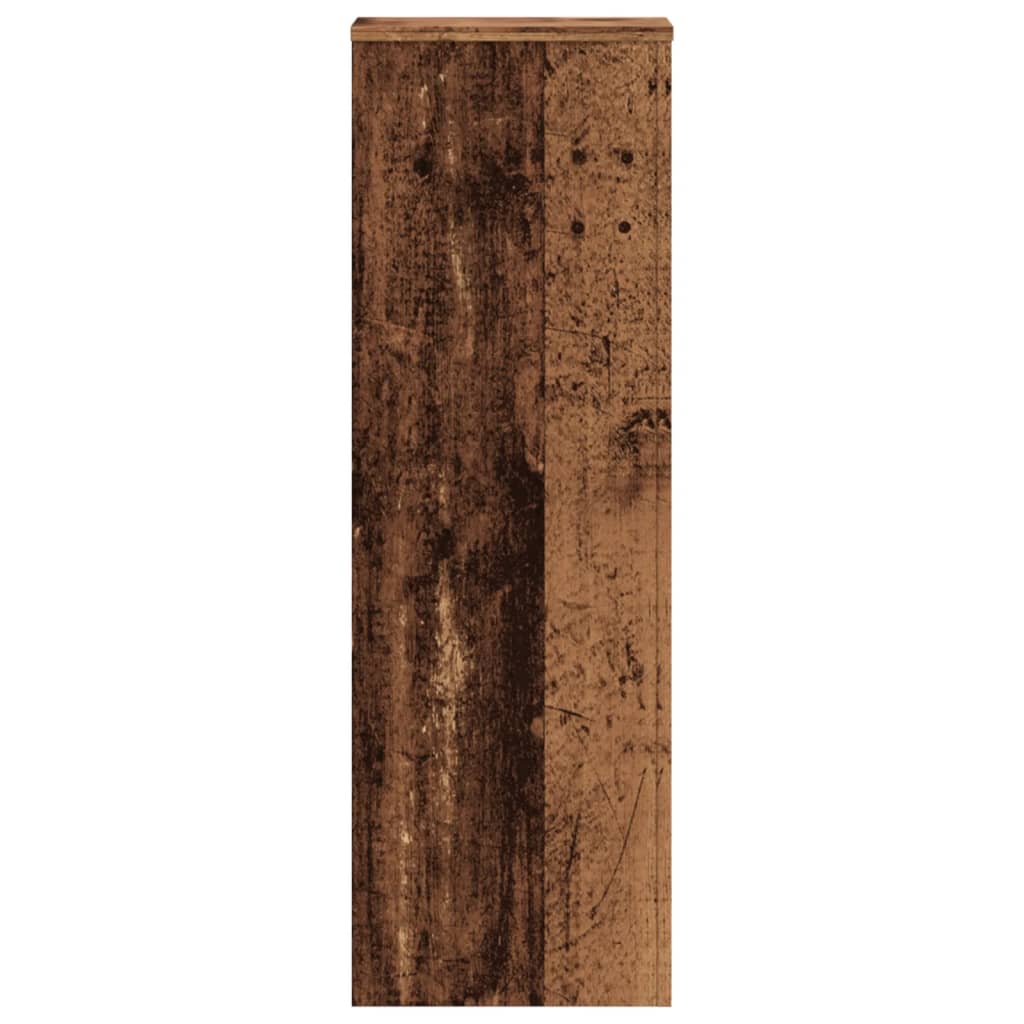 vidaXL Suport de plante, lemn vechi, 33x33x100 cm, lemn prelucrat vidaXL Suport de plante, lemn vechi, 33x33x100 cm, lemn prelucrat