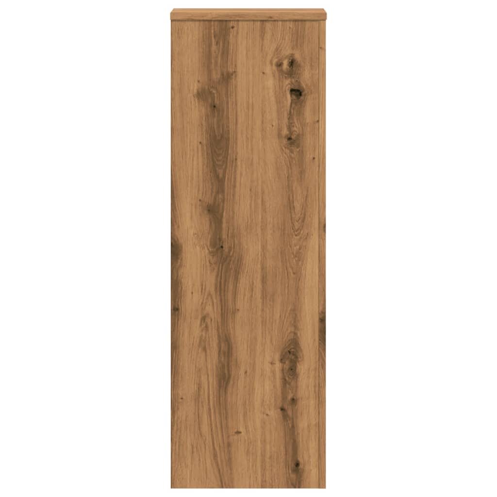 vidaXL Suport de plante stejar artizanal, 33x33x100 cm, lemn prelucrat vidaXL Suport de plante stejar artizanal, 33x33x100 cm, lemn prelucrat