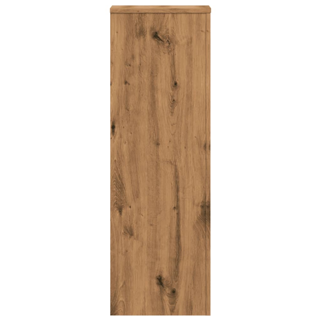 vidaXL Suport de plante stejar artizanal, 33x33x100 cm, lemn prelucrat vidaXL Suport de plante stejar artizanal, 33x33x100 cm, lemn prelucrat