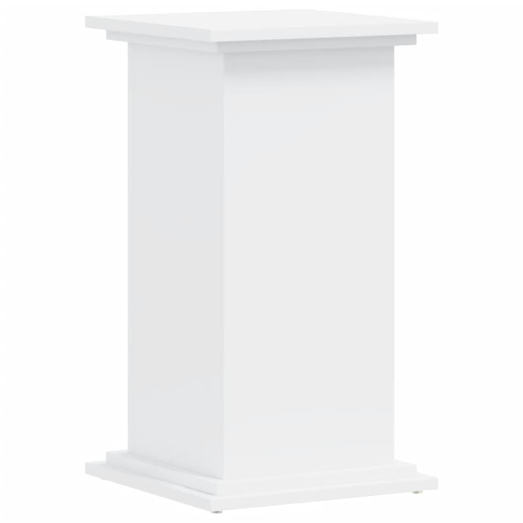 vidaXL Suport de plante, alb, 33x33x60 cm, lemn prelucrat vidaXL Suport de plante, alb, 33x33x60 cm, lemn prelucrat