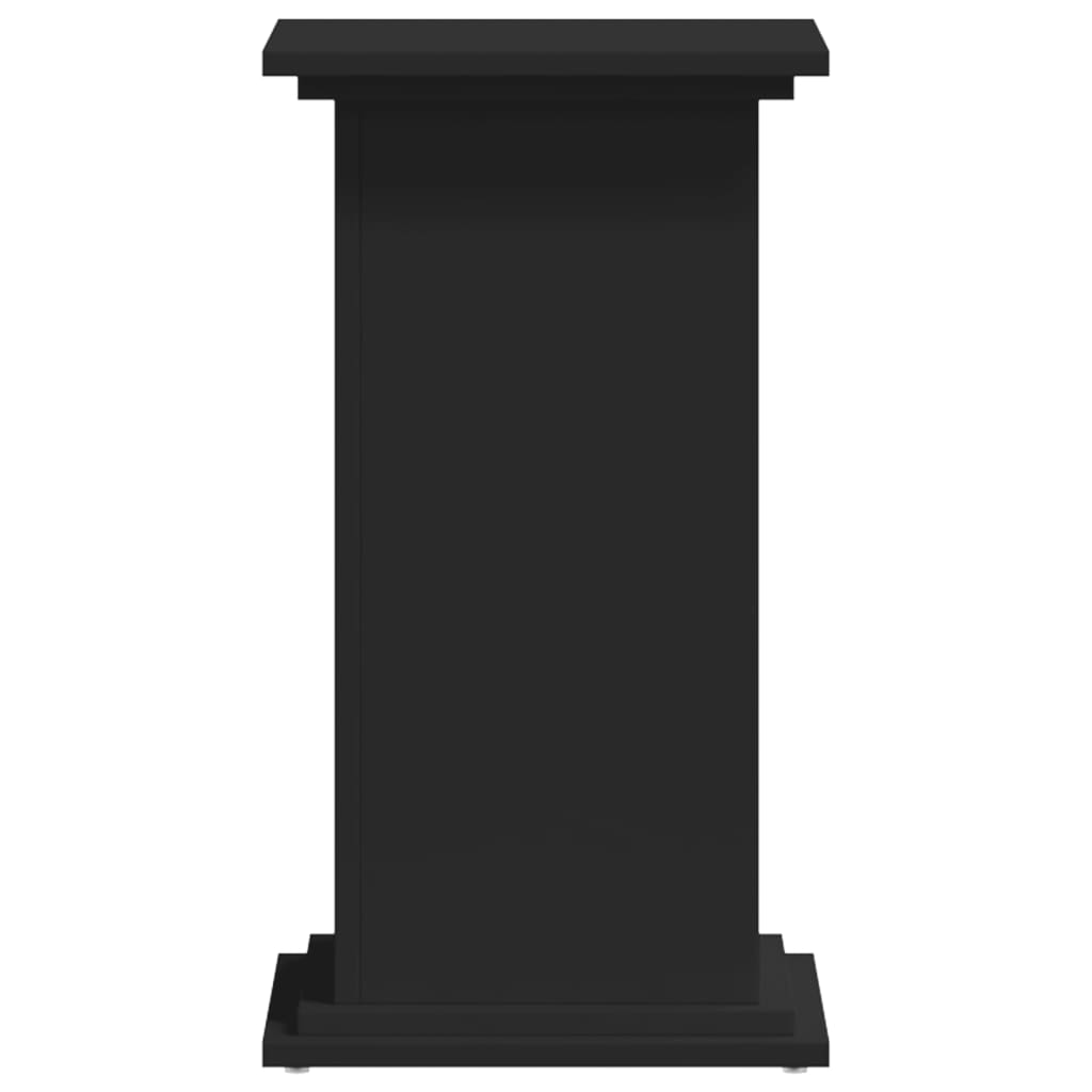 vidaXL Suport de plante, negru, 33x33x60 cm, lemn prelucrat vidaXL Suport de plante, negru, 33x33x60 cm, lemn prelucrat