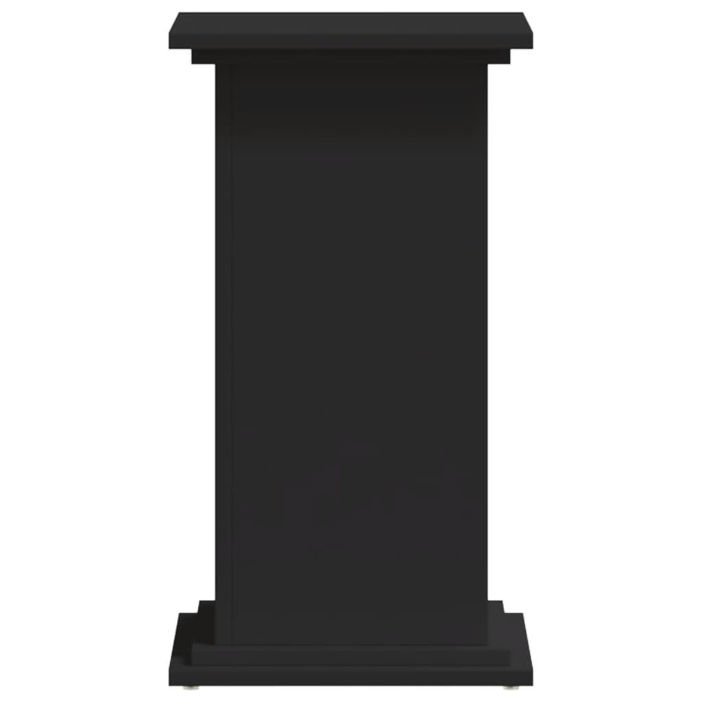 vidaXL Suport de plante, negru, 33x33x60 cm, lemn prelucrat vidaXL Suport de plante, negru, 33x33x60 cm, lemn prelucrat