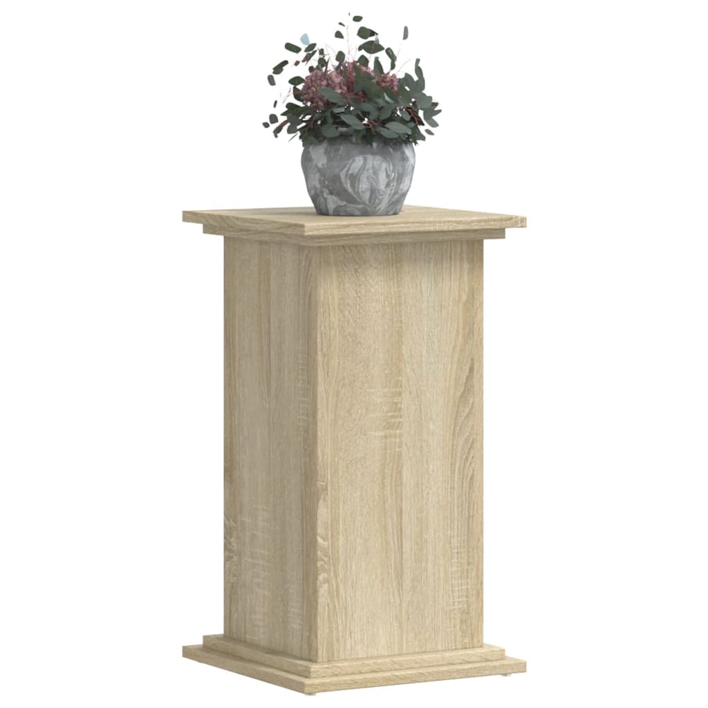 vidaXL Suport de plante, stejar sonoma, 33x33x60 cm, lemn prelucrat vidaXL Suport de plante, stejar sonoma, 33x33x60 cm, lemn prelucrat