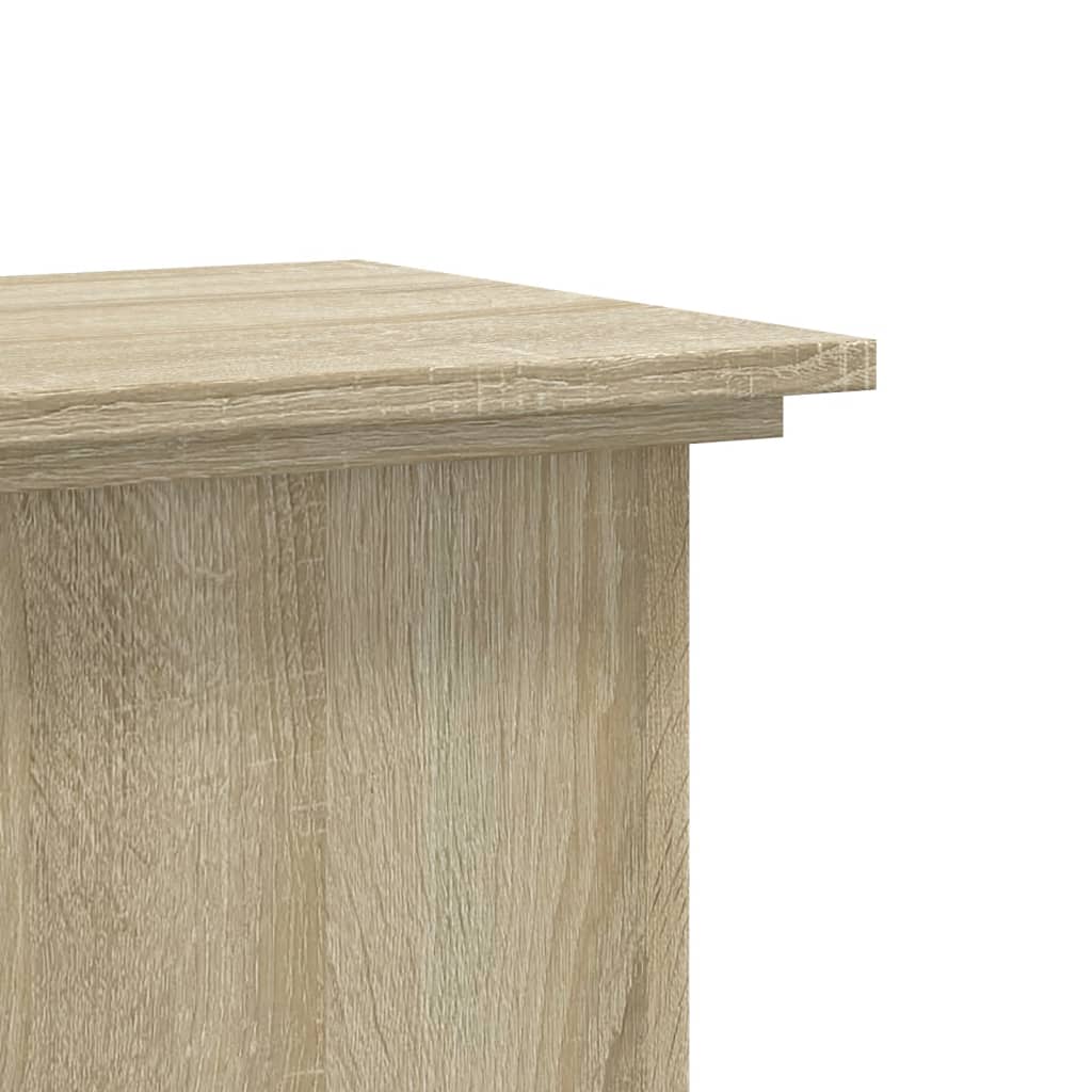 vidaXL Suport de plante, stejar sonoma, 33x33x60 cm, lemn prelucrat vidaXL Suport de plante, stejar sonoma, 33x33x60 cm, lemn prelucrat