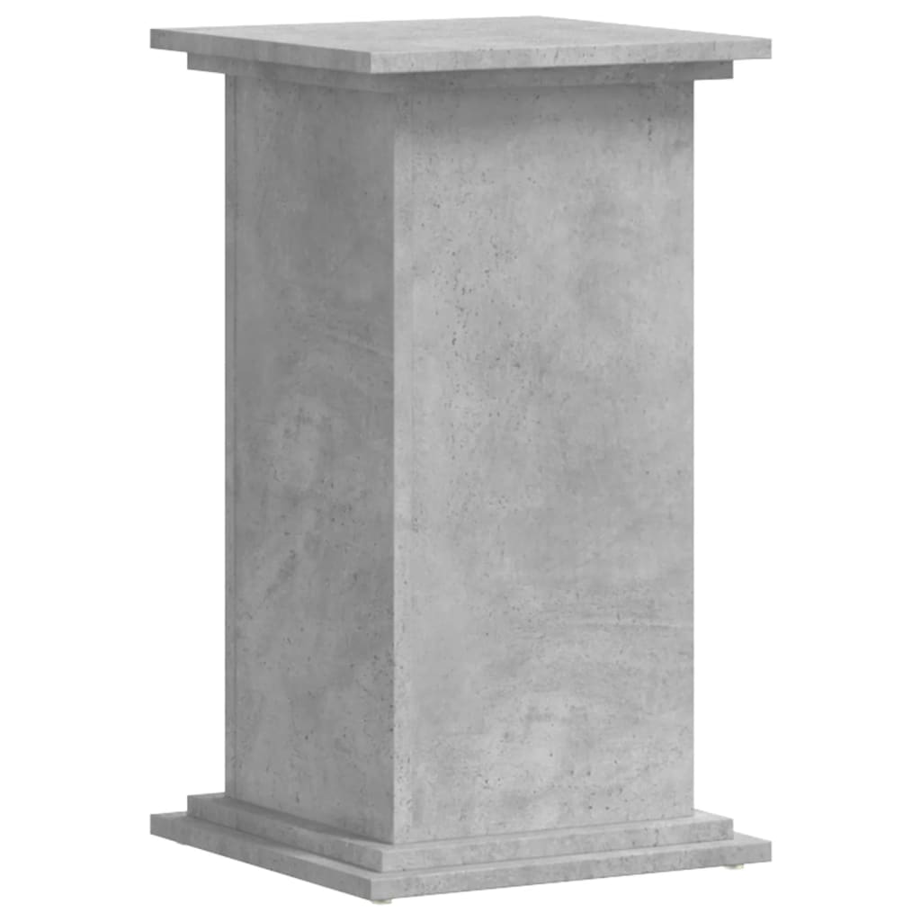 vidaXL Suport de plante, gri beton, 33x33x60 cm, lemn prelucrat vidaXL Suport de plante, gri beton, 33x33x60 cm, lemn prelucrat
