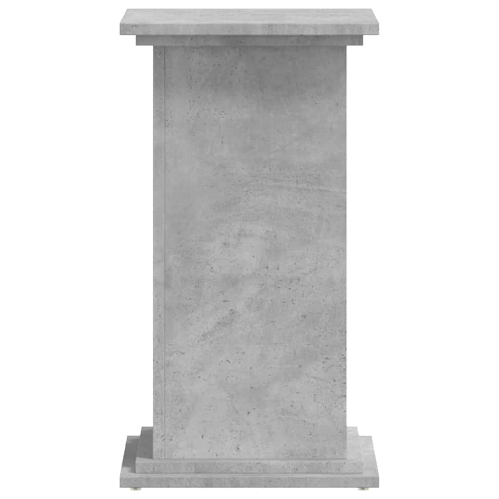 vidaXL Suport de plante, gri beton, 33x33x60 cm, lemn prelucrat vidaXL Suport de plante, gri beton, 33x33x60 cm, lemn prelucrat
