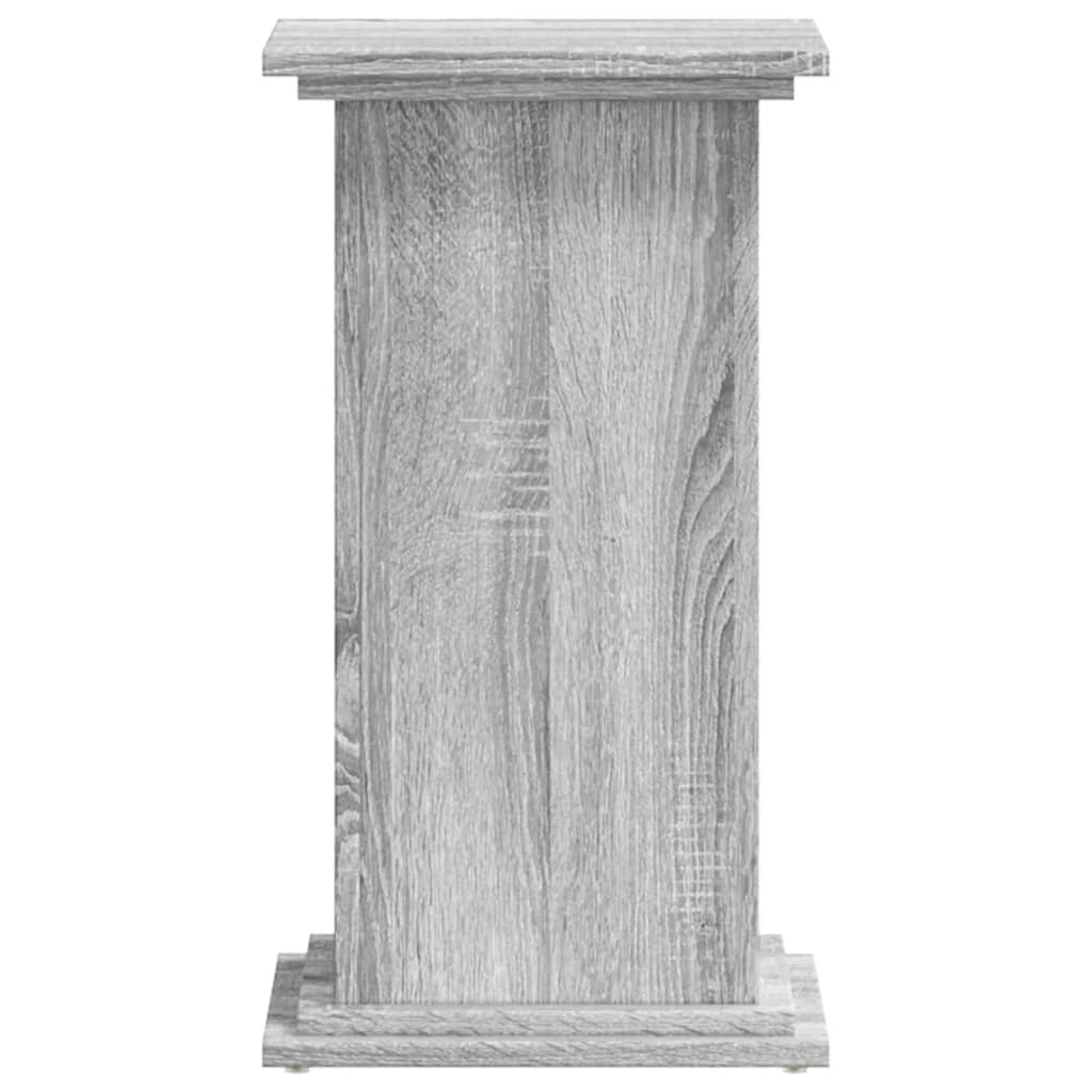 vidaXL Suport de plante, sonoma gri, 33x33x60 cm, lemn prelucrat vidaXL Suport de plante, sonoma gri, 33x33x60 cm, lemn prelucrat