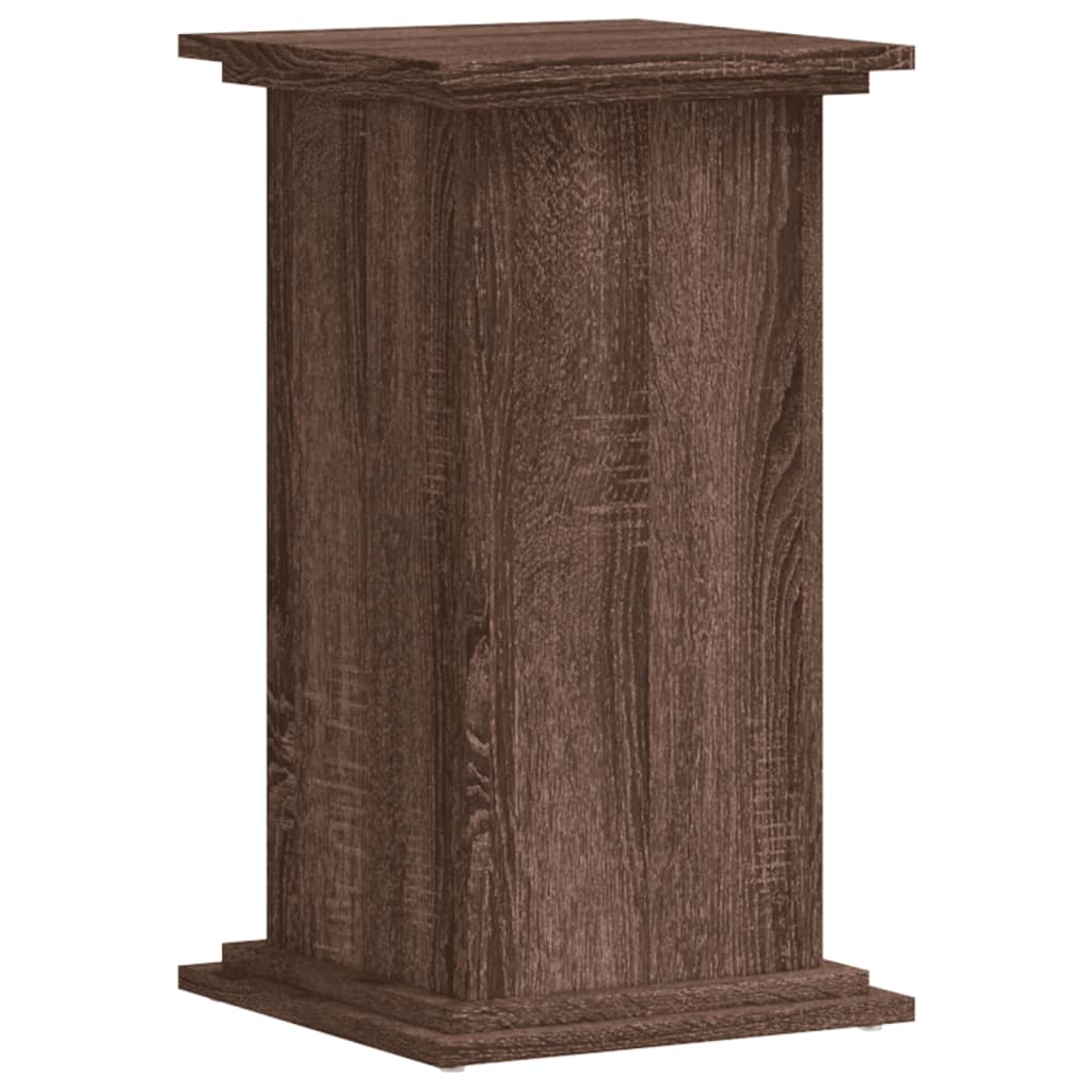 vidaXL Suport de plante, stejar maro, 33x33x60 cm, lemn prelucrat vidaXL Suport de plante, stejar maro, 33x33x60 cm, lemn prelucrat