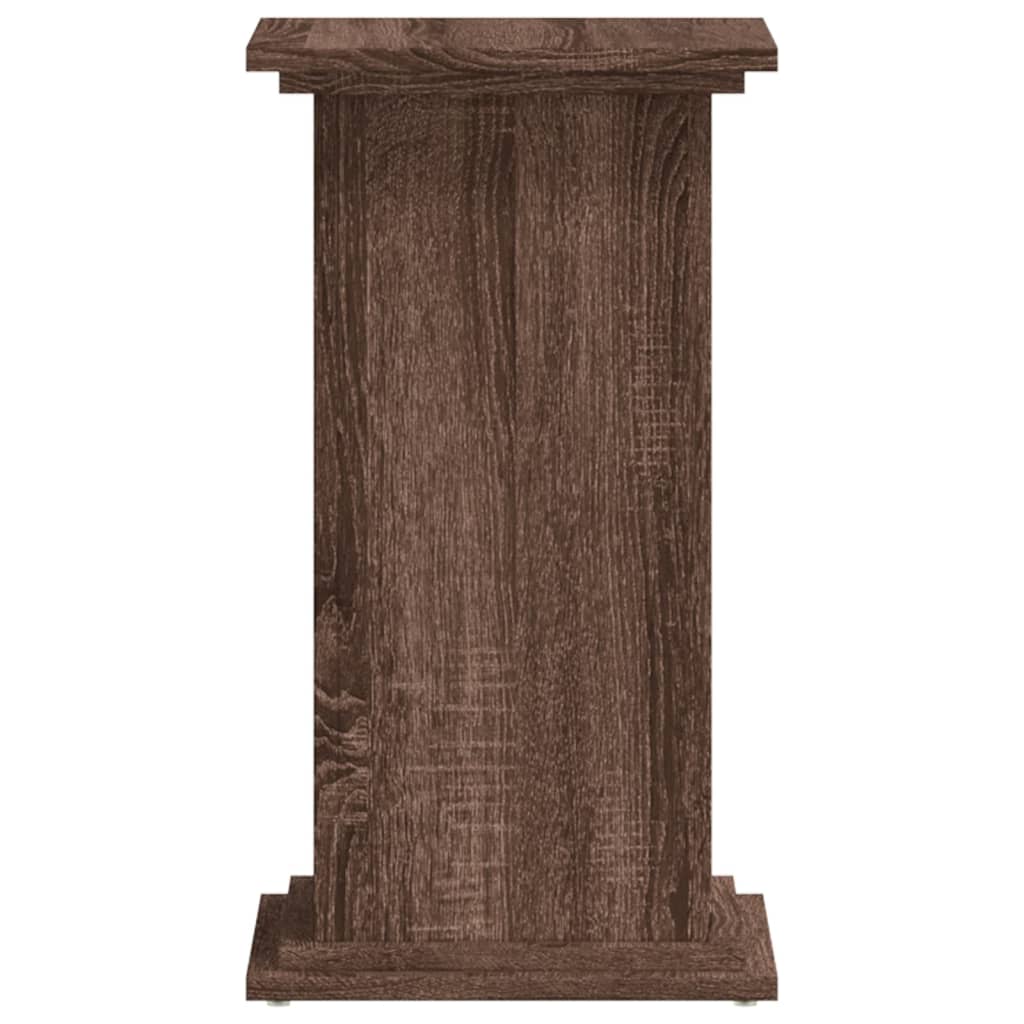 vidaXL Suport de plante, stejar maro, 33x33x60 cm, lemn prelucrat vidaXL Suport de plante, stejar maro, 33x33x60 cm, lemn prelucrat