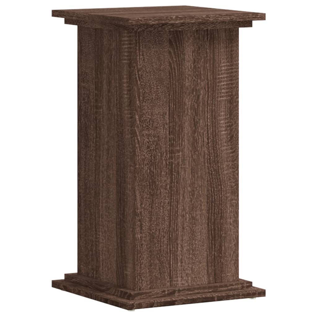 vidaXL Suport de plante, stejar maro, 33x33x60 cm, lemn prelucrat vidaXL Suport de plante, stejar maro, 33x33x60 cm, lemn prelucrat