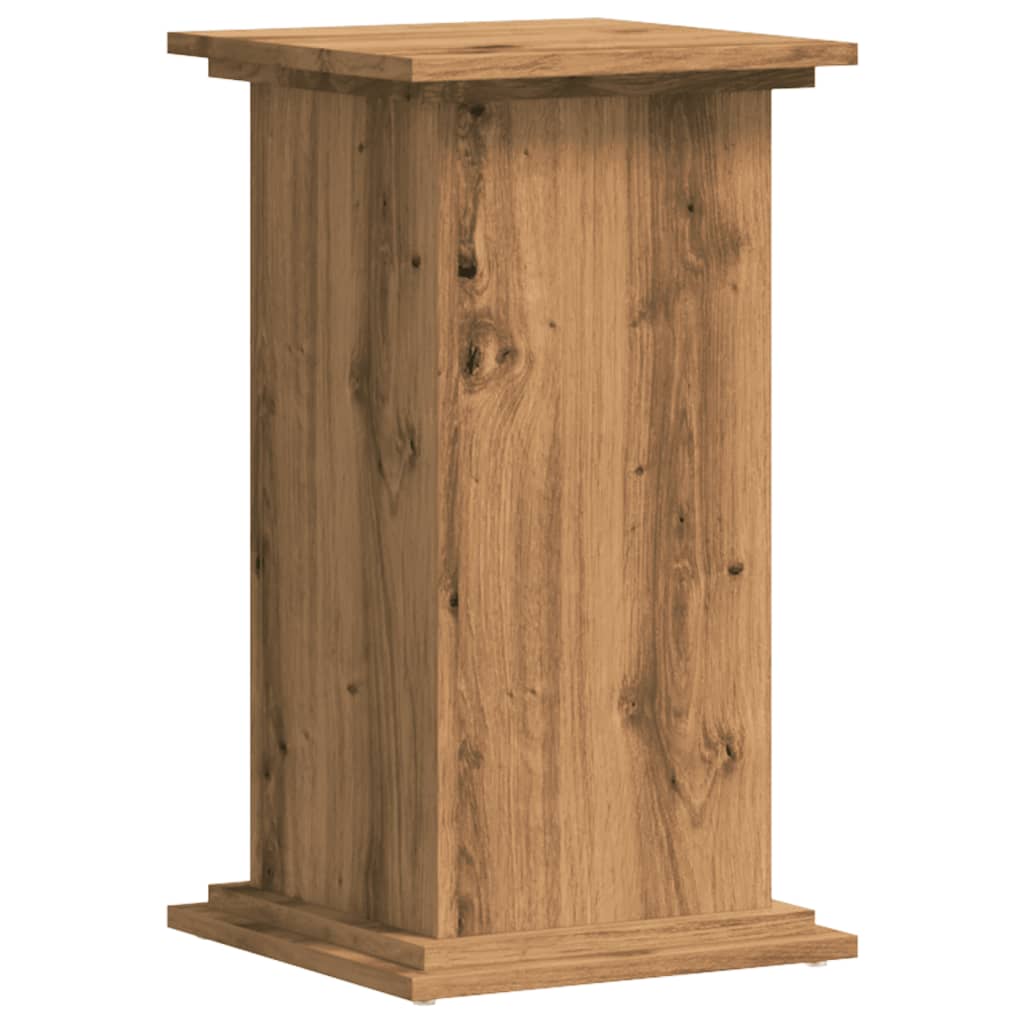 vidaXL Suport de plante stejar artizanal, 33x33x60 cm, lemn prelucrat vidaXL Suport de plante stejar artizanal, 33x33x60 cm, lemn prelucrat