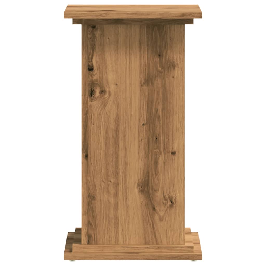 vidaXL Suport de plante stejar artizanal, 33x33x60 cm, lemn prelucrat vidaXL Suport de plante stejar artizanal, 33x33x60 cm, lemn prelucrat