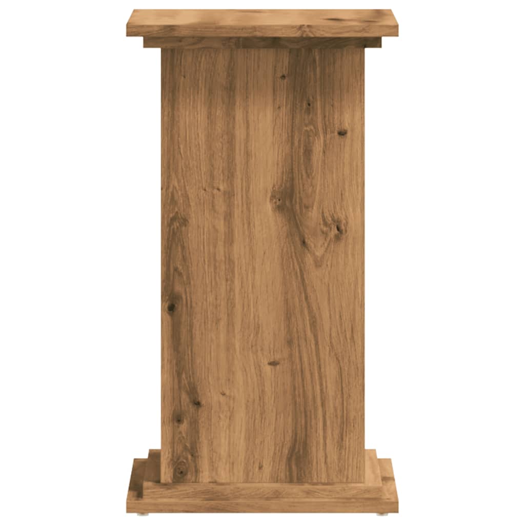 vidaXL Suport de plante stejar artizanal, 33x33x60 cm, lemn prelucrat vidaXL Suport de plante stejar artizanal, 33x33x60 cm, lemn prelucrat