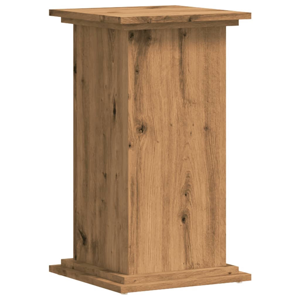 vidaXL Suport de plante stejar artizanal, 33x33x60 cm, lemn prelucrat vidaXL Suport de plante stejar artizanal, 33x33x60 cm, lemn prelucrat