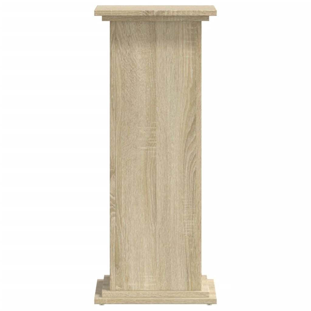 vidaXL Suport de plante, stejar sonoma, 33x33x80 cm, lemn prelucrat vidaXL Suport de plante, stejar sonoma, 33x33x80 cm, lemn prelucrat
