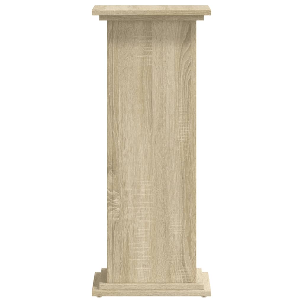 vidaXL Suport de plante, stejar sonoma, 33x33x80 cm, lemn prelucrat vidaXL Suport de plante, stejar sonoma, 33x33x80 cm, lemn prelucrat