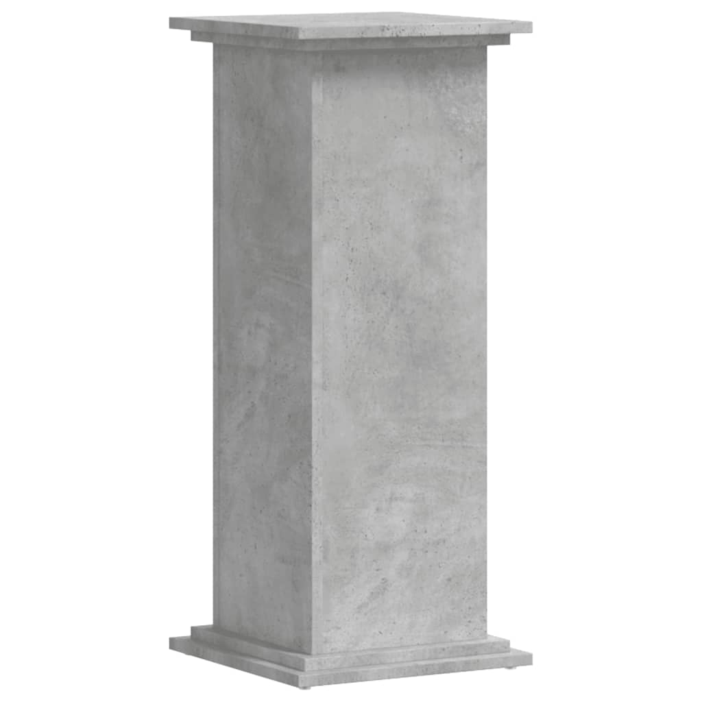 vidaXL Suport de plante, gri beton, 33x33x80 cm, lemn prelucrat vidaXL Suport de plante, gri beton, 33x33x80 cm, lemn prelucrat