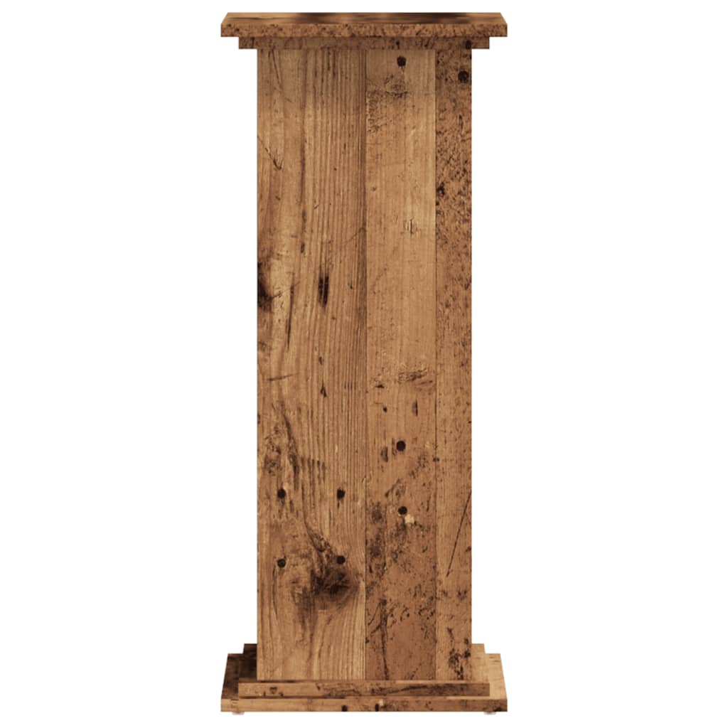 vidaXL Suport de plante, lemn vechi, 33x33x80 cm, lemn prelucrat vidaXL Suport de plante, lemn vechi, 33x33x80 cm, lemn prelucrat