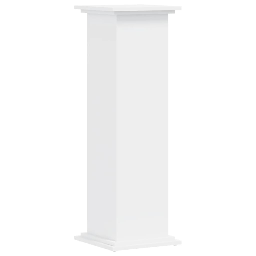 vidaXL Suport de plante, alb, 33x33x100 cm, lemn prelucrat vidaXL Suport de plante, alb, 33x33x100 cm, lemn prelucrat