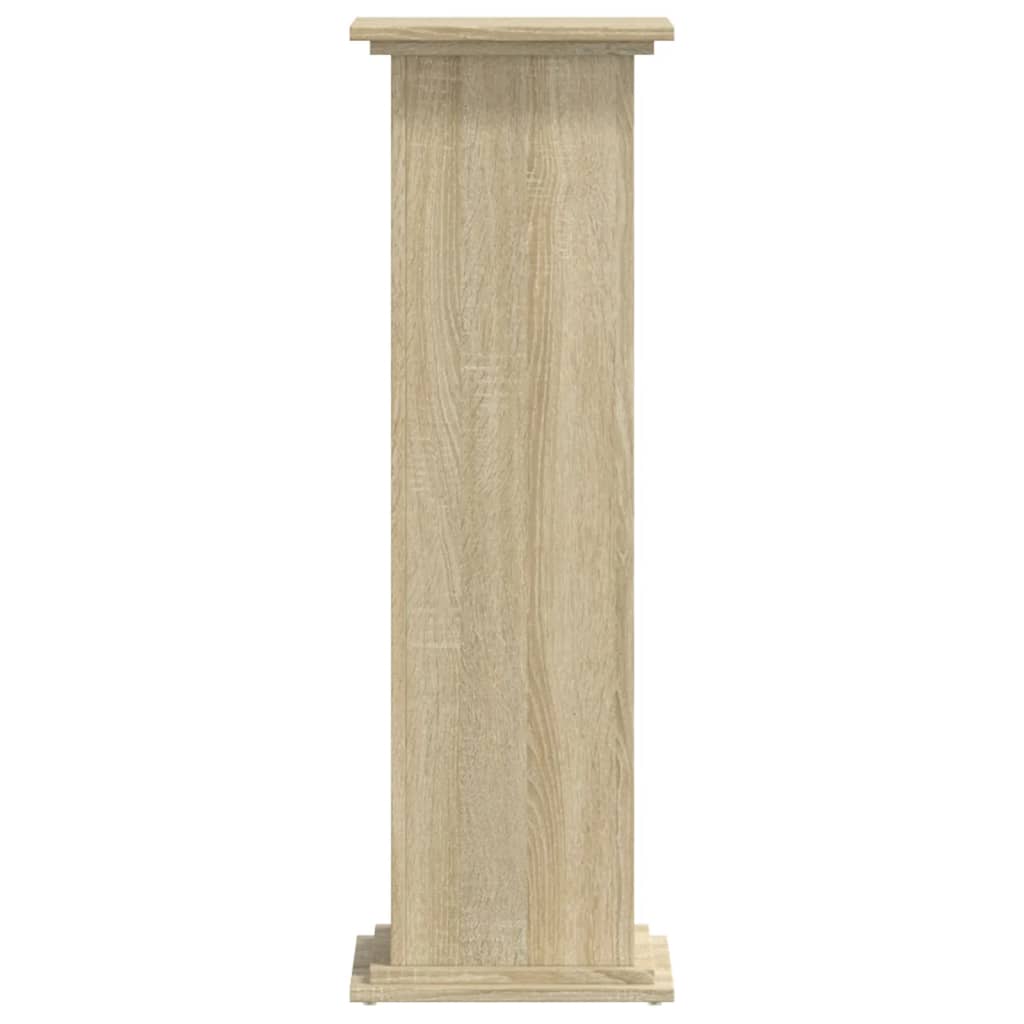 vidaXL Suport de plante, stejar sonoma, 33x33x100 cm, lemn prelucrat vidaXL Suport de plante, stejar sonoma, 33x33x100 cm, lemn prelucrat