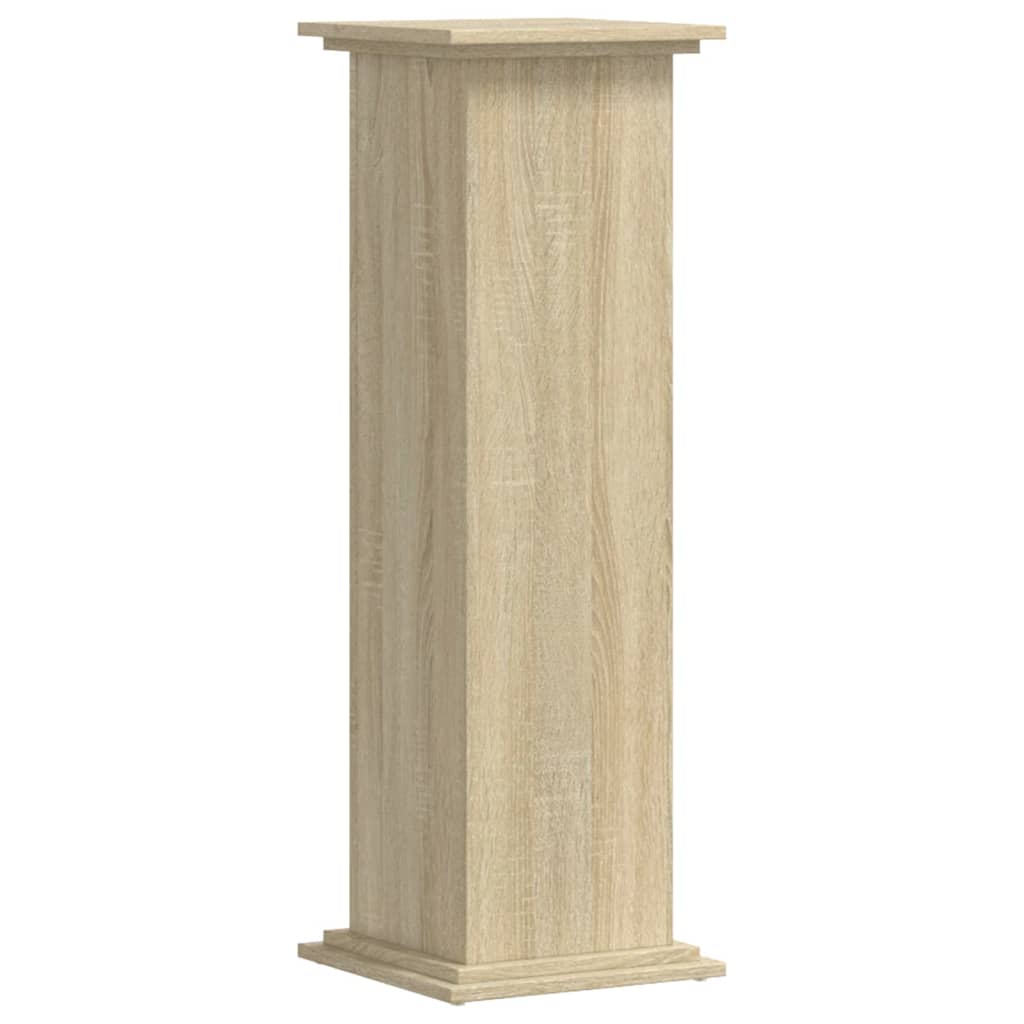 vidaXL Suport de plante, stejar sonoma, 33x33x100 cm, lemn prelucrat vidaXL Suport de plante, stejar sonoma, 33x33x100 cm, lemn prelucrat