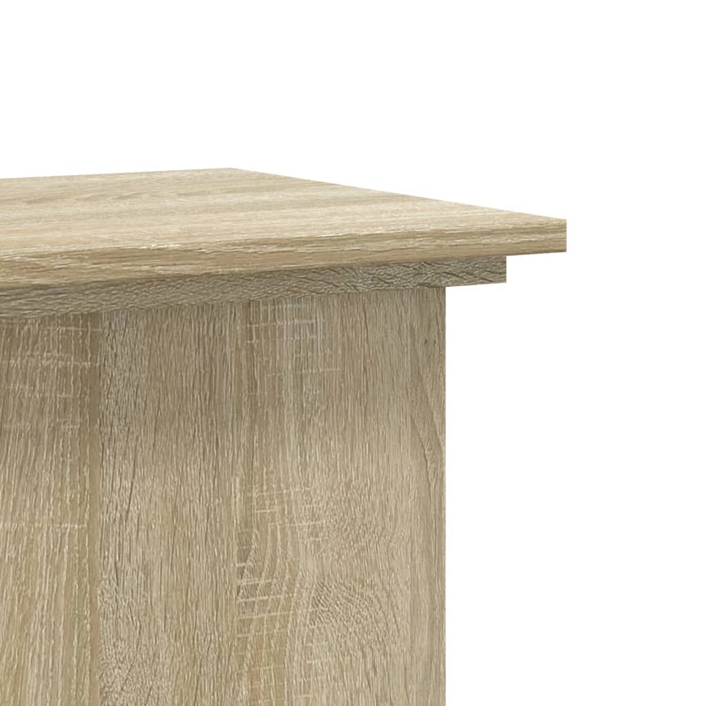 vidaXL Suport de plante, stejar sonoma, 33x33x100 cm, lemn prelucrat vidaXL Suport de plante, stejar sonoma, 33x33x100 cm, lemn prelucrat