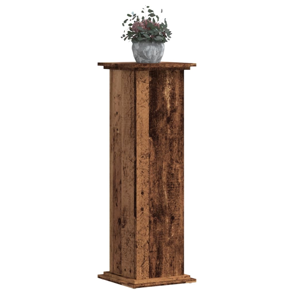 vidaXL Suport de plante, lemn vechi, 33x33x100 cm, lemn prelucrat vidaXL Suport de plante, lemn vechi, 33x33x100 cm, lemn prelucrat