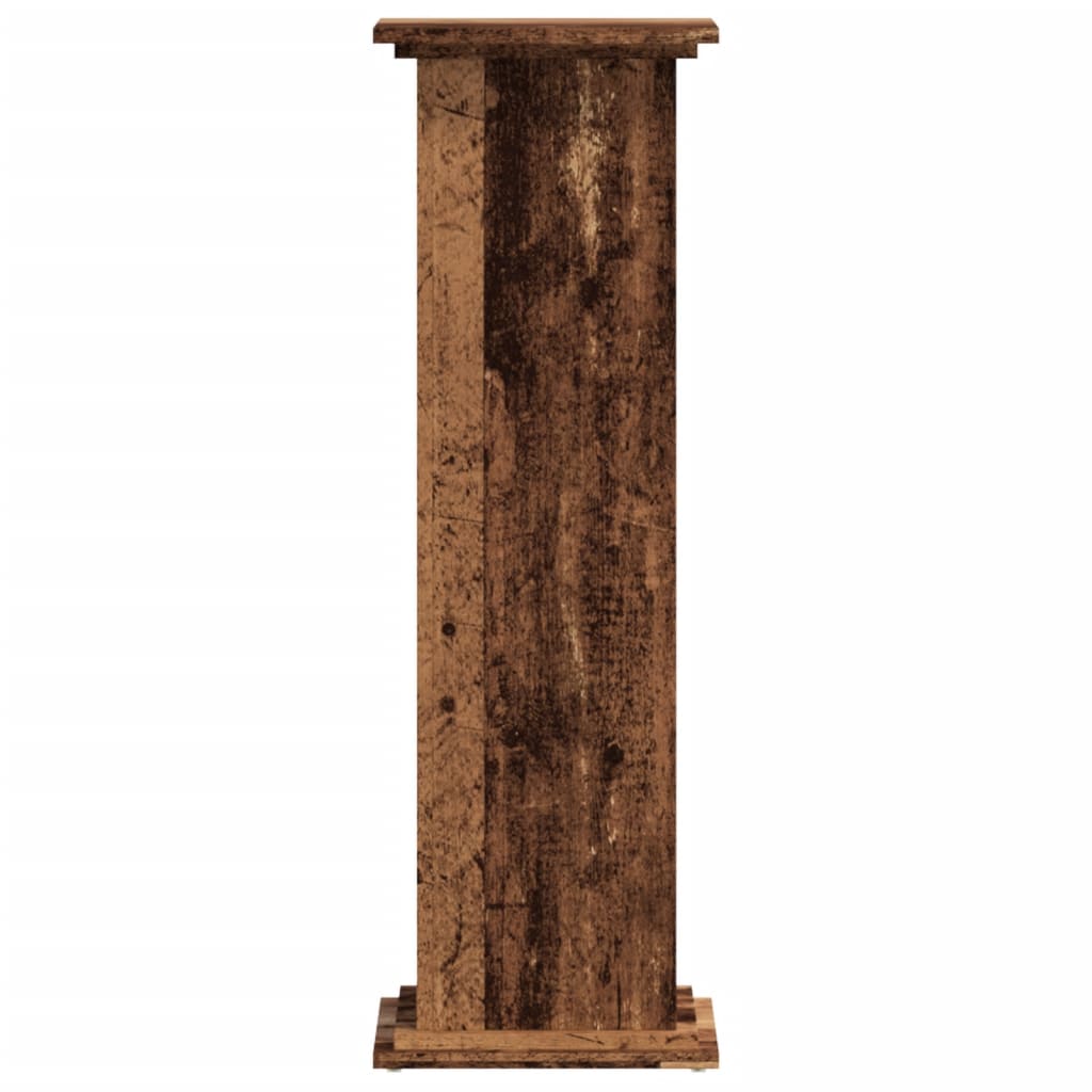vidaXL Suport de plante, lemn vechi, 33x33x100 cm, lemn prelucrat vidaXL Suport de plante, lemn vechi, 33x33x100 cm, lemn prelucrat