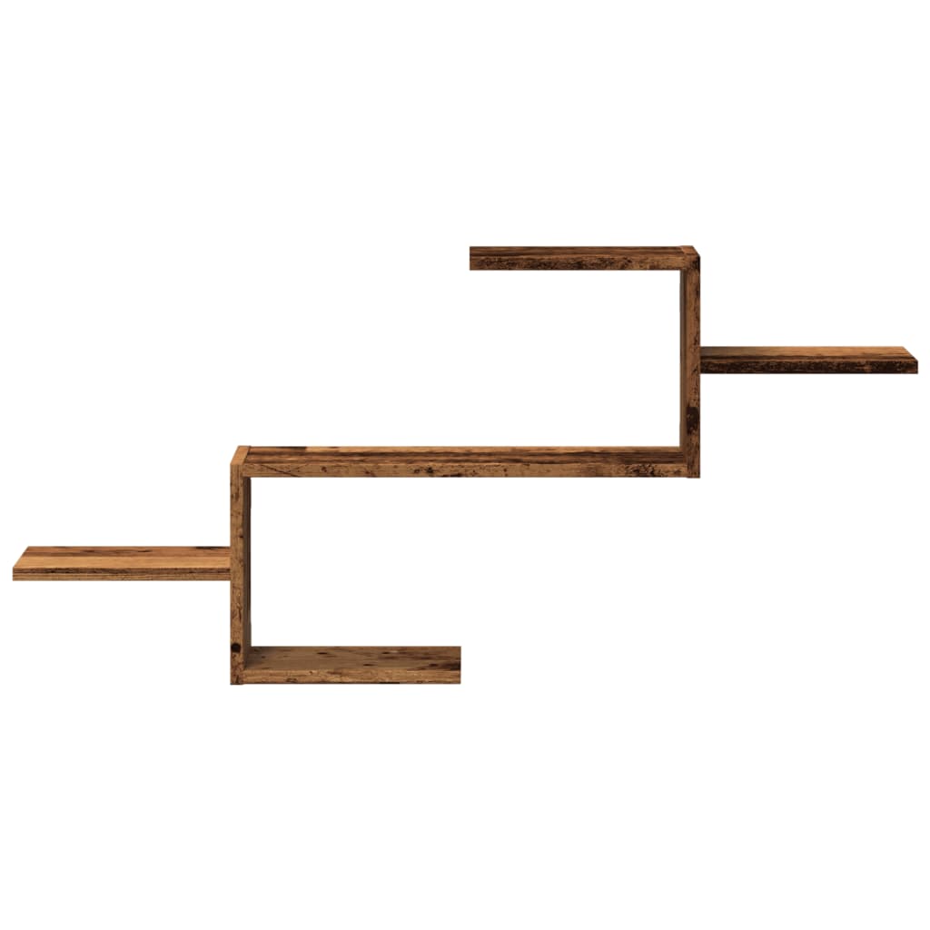 vidaXL Raft de perete, lemn vechi, 104x15x49 cm, lemn prelucrat vidaXL Raft de perete, lemn vechi, 104x15x49 cm, lemn prelucrat