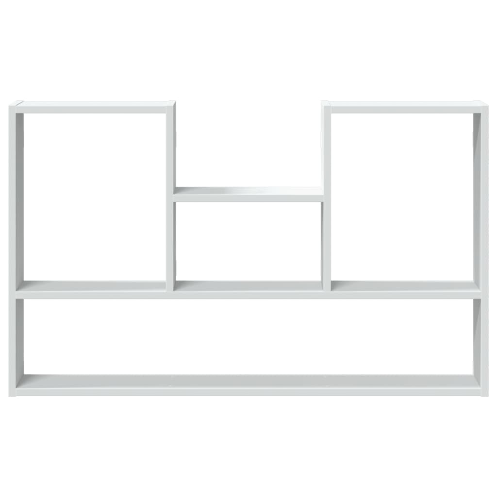vidaXL Raft de perete, alb, 99x15x60 cm, lemn prelucrat vidaXL Raft de perete, alb, 99x15x60 cm, lemn prelucrat