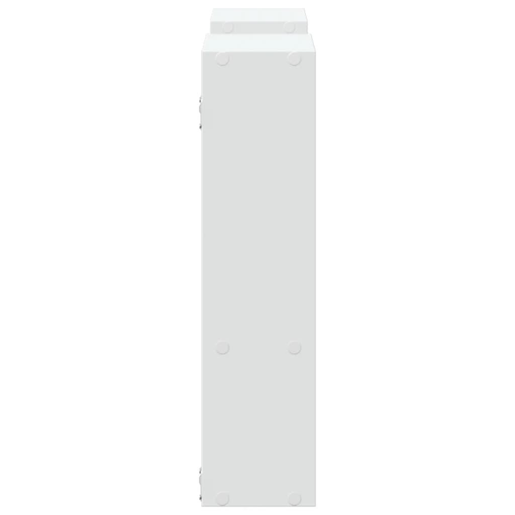 vidaXL Raft de perete, alb, 99x15x60 cm, lemn prelucrat vidaXL Raft de perete, alb, 99x15x60 cm, lemn prelucrat