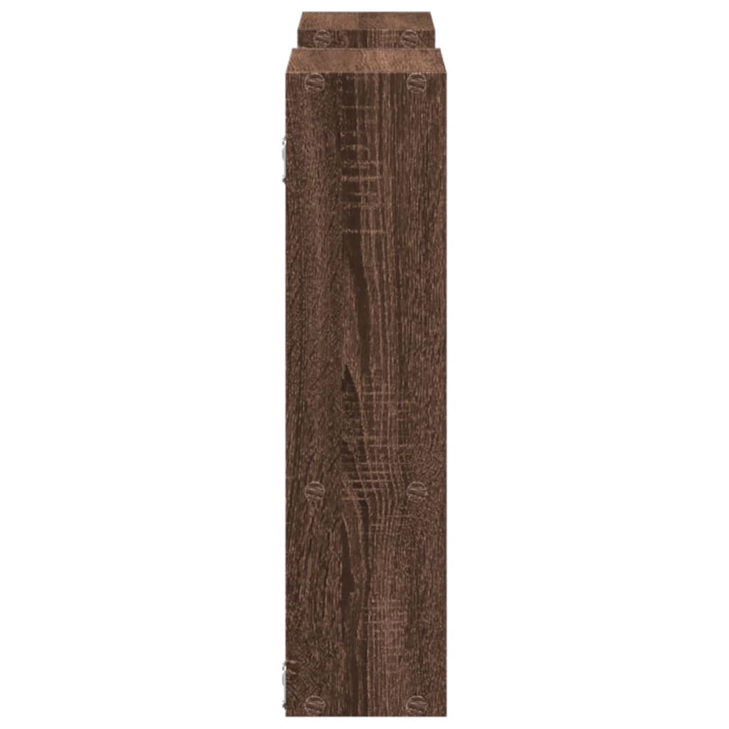 vidaXL Raft de perete, stejar maro, 99x15x60 cm, lemn prelucrat