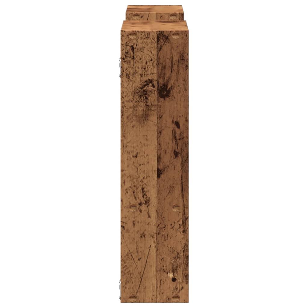 vidaXL Raft de perete, lemn vechi, 99x15x60 cm, lemn prelucrat vidaXL Raft de perete, lemn vechi, 99x15x60 cm, lemn prelucrat
